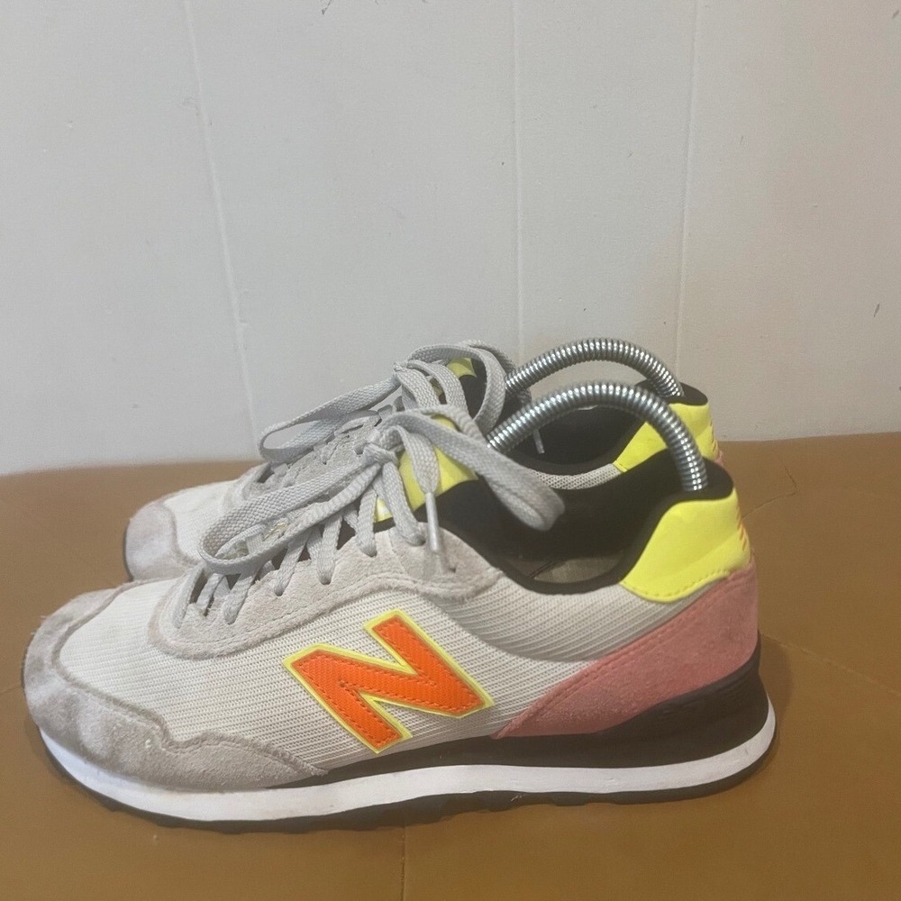 New Balance 515 Sneakers Suede Multi Running Shoes Retro Style Women's Size 8.5 - Picture 2 of 7